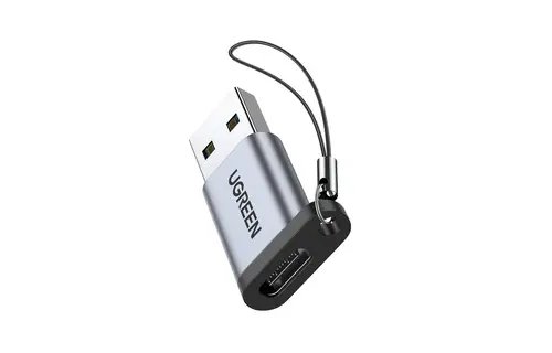 UGREEN USB-A to USB-C Adapter - Gray