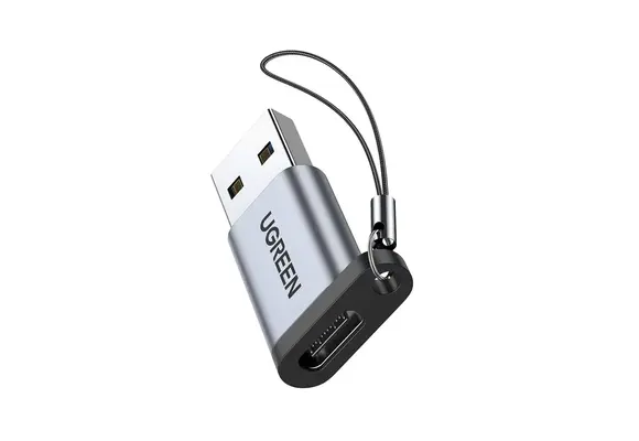 UGREEN USB-A to USB-C Adapter - Gray