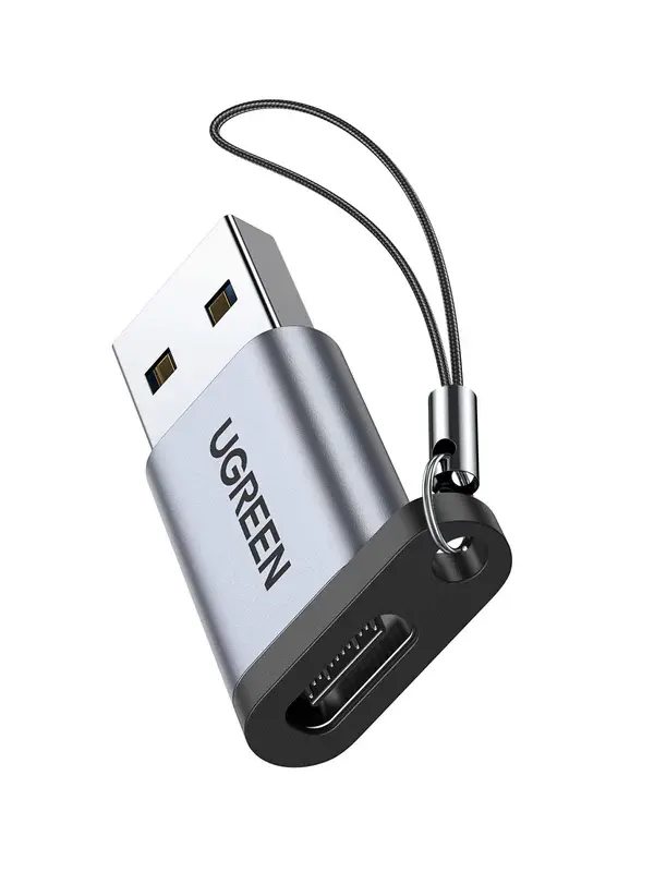 UGREEN USB-A to USB-C Adapter - Gray