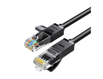 UGREEN Cat 6 RJ45 1000mbps Rounded Ethernet Lan Cable 5m - Black