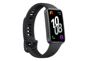 Huawei Band 10 Fluoroelastomer Strap With Aluminum Alloy Case - Black