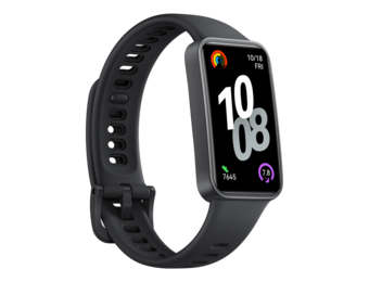 Huawei Band 10 Fluoroelastomer Strap With Aluminum Alloy Case - Black