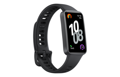 Huawei Band 10 Fluoroelastomer Strap With Aluminum Alloy Case - Black