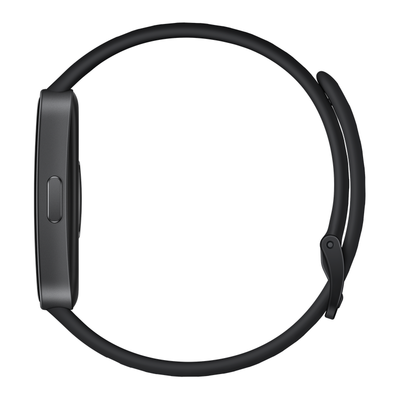 Huawei Band 10 Fluoroelastomer Strap With Aluminum Alloy Case - Black