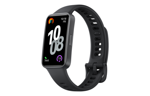 Huawei Band 10 Fluoroelastomer Strap With Aluminum Alloy Case - Black