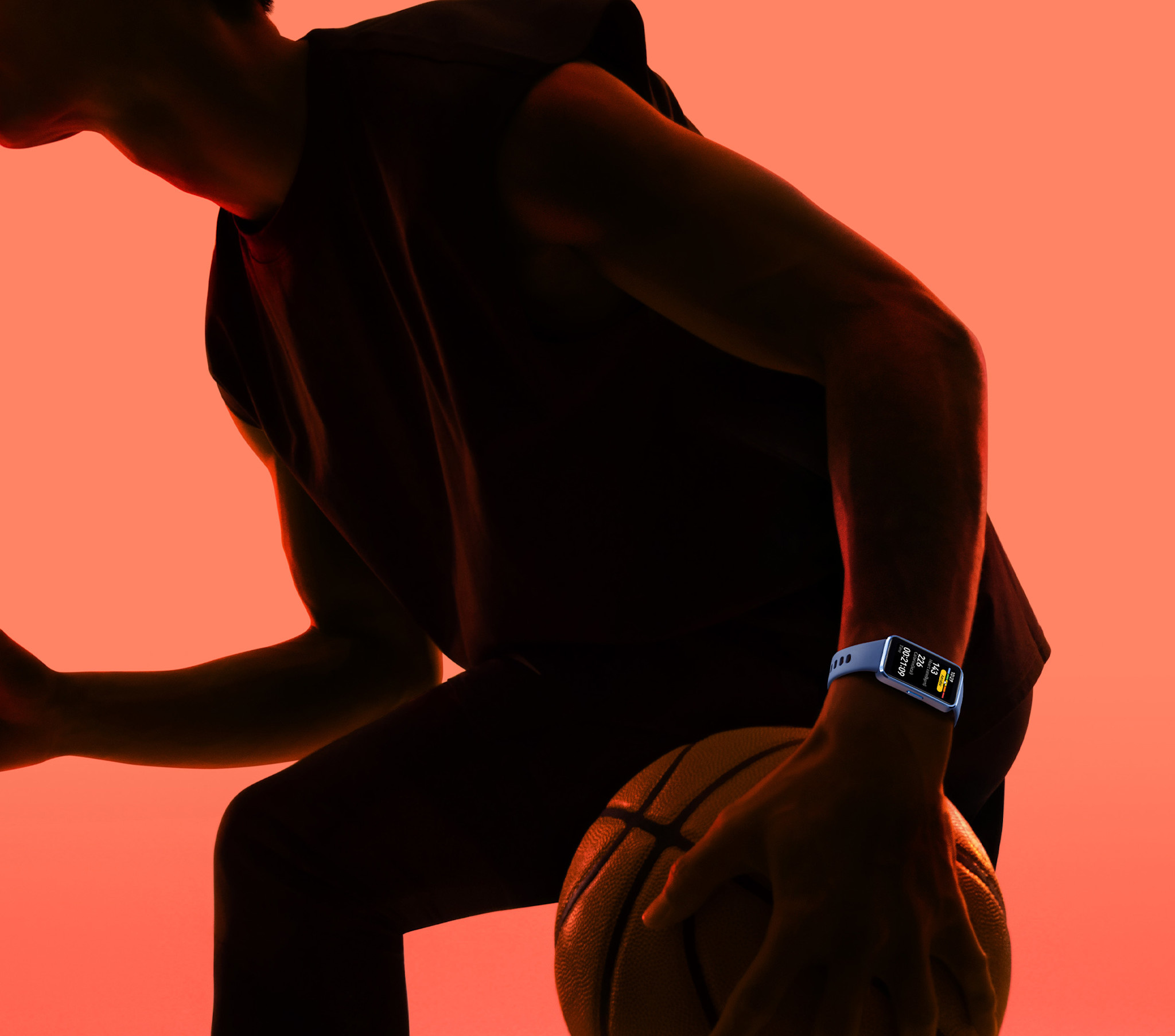 Huawei Band 10 Fluoroelastomer Strap With Aluminum Alloy Case - Black