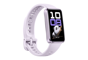 Huawei Band 10 Fluoroelastomer Strap with Aluminum Alloy Case - Purple