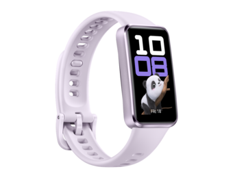 Huawei Band 10 Fluoroelastomer Strap with Aluminum Alloy Case - Purple