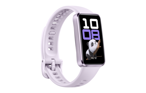Huawei Band 10 Fluoroelastomer Strap with Aluminum Alloy Case - Purple