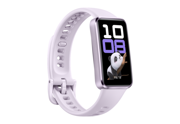 Huawei Band 10 Fluoroelastomer Strap with Aluminum Alloy Case - Purple