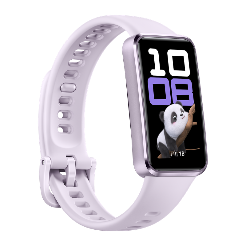 Huawei Band 10 Fluoroelastomer Strap with Aluminum Alloy Case - Purple
