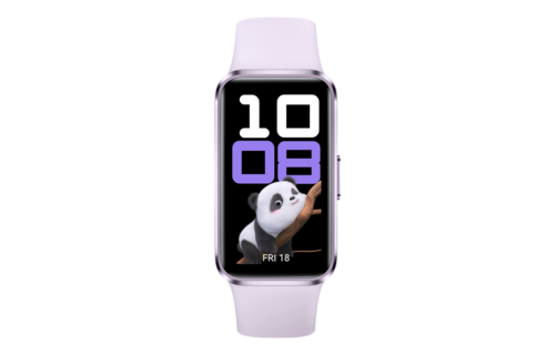 Huawei Band 10 Fluoroelastomer Strap with Aluminum Alloy Case - Purple