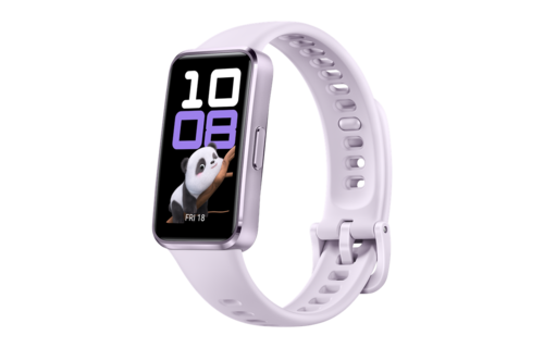 Huawei Band 10 Fluoroelastomer Strap with Aluminum Alloy Case - Purple
