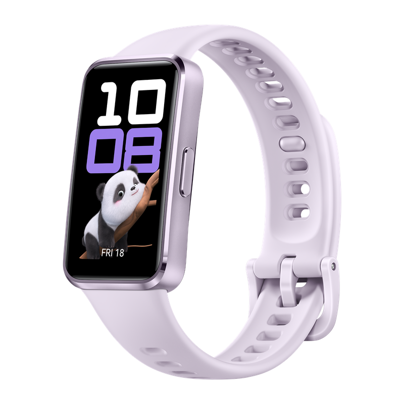 Huawei Band 10 Fluoroelastomer Strap with Aluminum Alloy Case - Purple