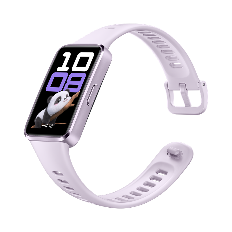 Huawei Band 10 Fluoroelastomer Strap with Aluminum Alloy Case - Purple