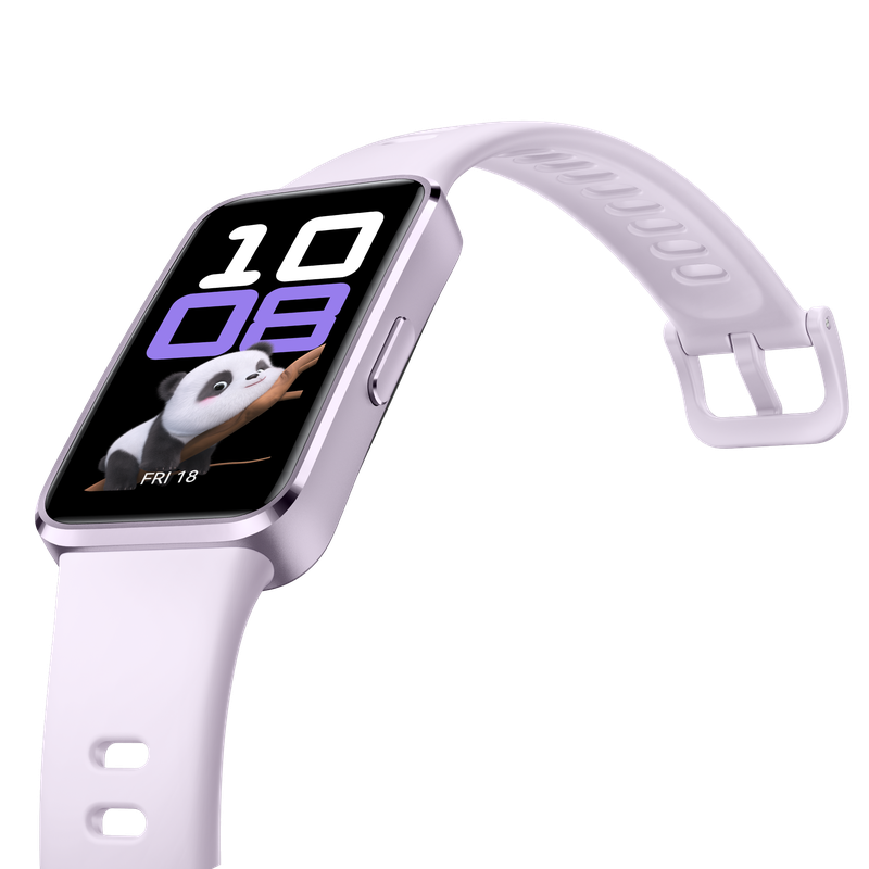 Huawei Band 10 Fluoroelastomer Strap with Aluminum Alloy Case - Purple