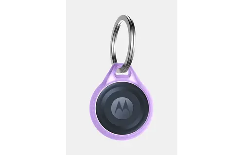 ITSKINS Air Cover Frost with key ring for Airtag - Light Purple