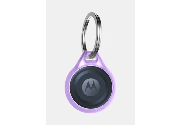 ITSKINS Air Cover Frost with key ring for Airtag - Light Purple