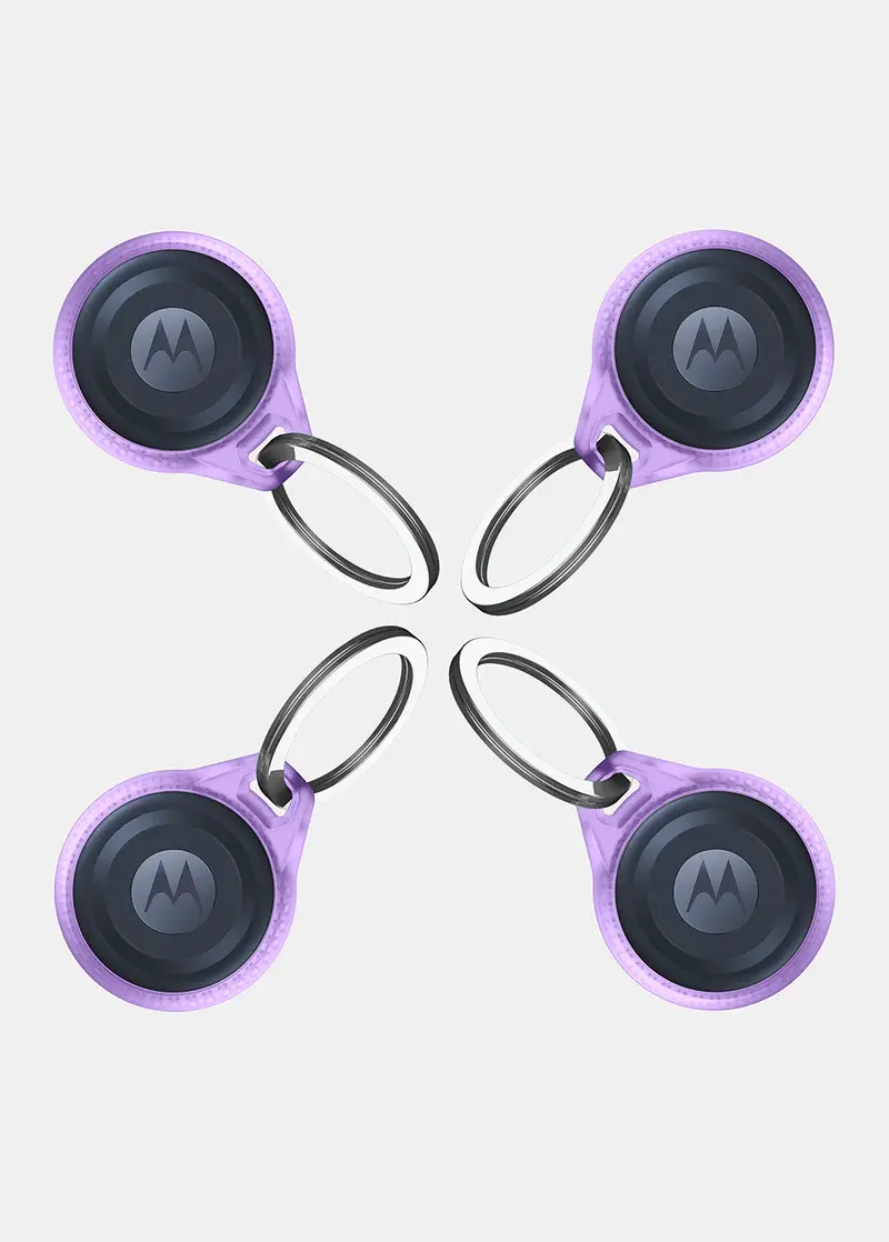 ITSKINS Air Cover Frost with key ring for Airtag - Light Purple