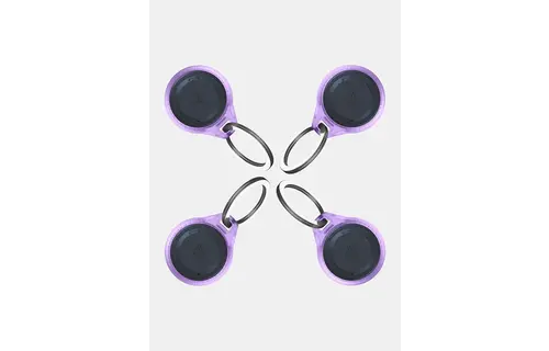 ITSKINS Air Cover Frost with key ring for Airtag - Light Purple