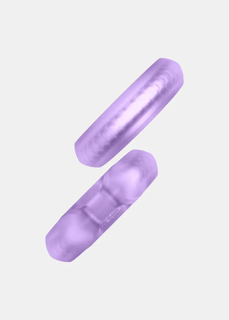 ITSKINS Air Cover Frost with key ring for Airtag - Light Purple