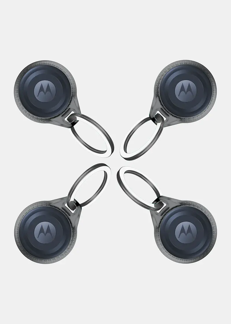 ITSKINS Air Cover Frost with key ring for Airtag - Smoke