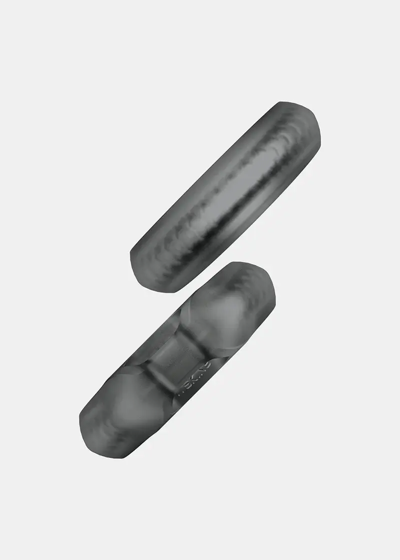 ITSKINS Air Cover Frost with key ring for Airtag - Smoke