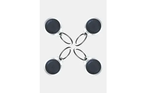 ITSKINS Air Cover Frost with key ring for Airtag - Transparent