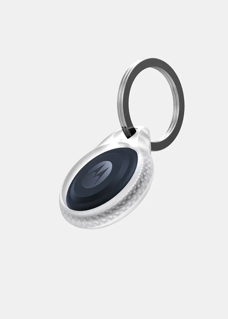 ITSKINS Air Cover Frost with key ring for Airtag - Transparent