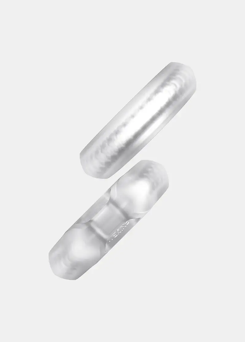 ITSKINS Air Cover Frost with key ring for Airtag - Transparent