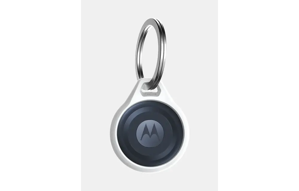 ITSKINS Air Cover Solid with key ring for Airtag - White