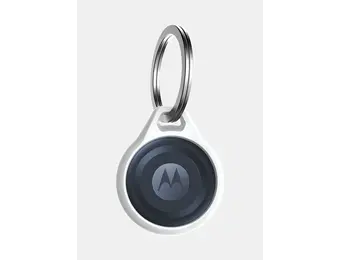 ITSKINS Air Cover Solid with key ring for Airtag - White