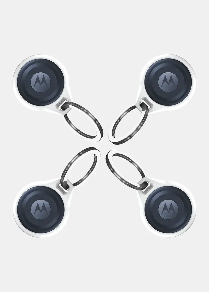 ITSKINS Air Cover Solid with key ring for Airtag - White