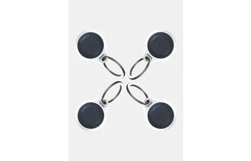 ITSKINS Air Cover Solid with key ring for Airtag - White