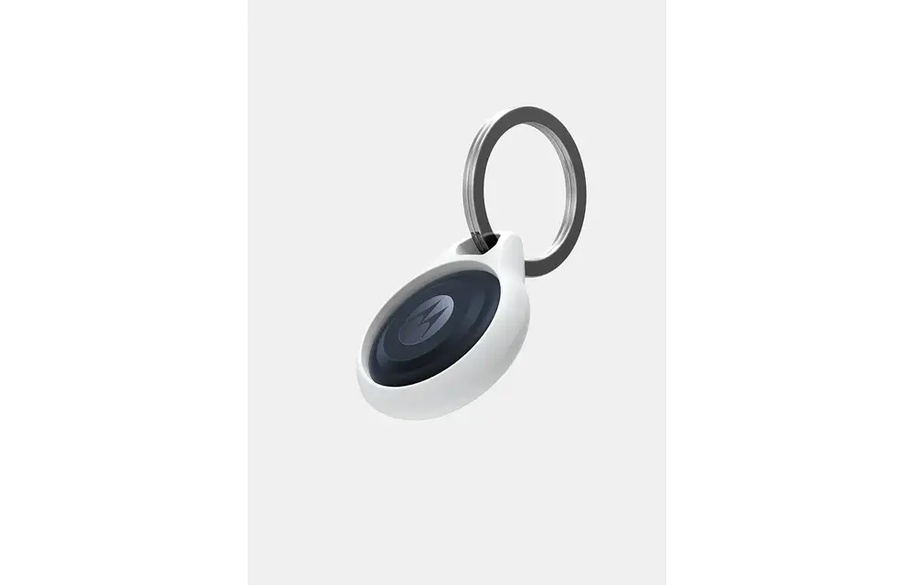 ITSKINS Air Cover Solid with key ring for Airtag - White