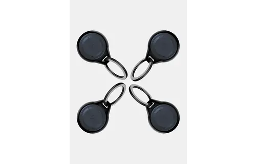 ITSKINS Air Cover Solid with key ring for Airtag - Black