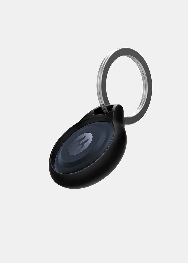 ITSKINS Air Cover Solid with key ring for Airtag - Black