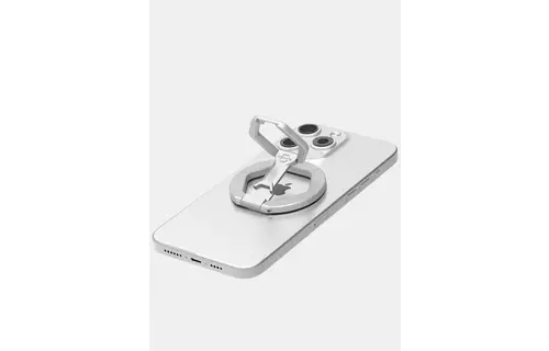ITSKINS KickStand 360 Double Site MagSafe Magnet Phone Holder Ring - Silver