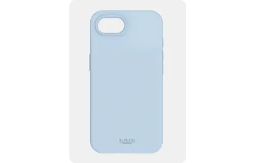 Avana velvet Silicone MagSafe Case for iPhone 16e - Sky Blue