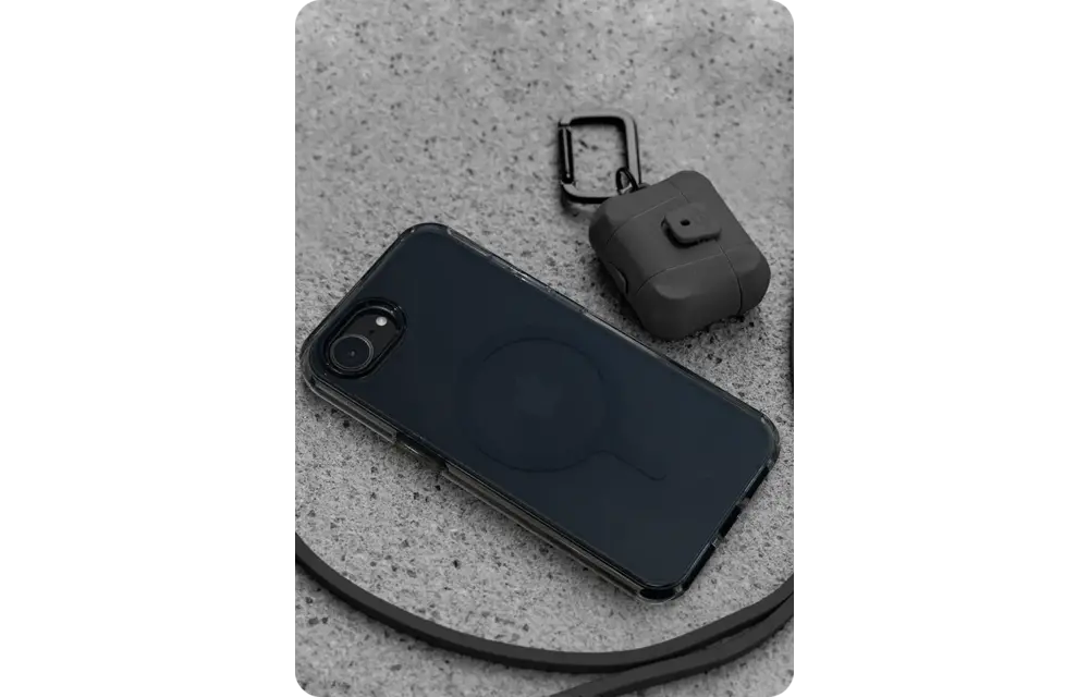Avana Ice MagSafe Case for iPhone 16e/17e - Ash