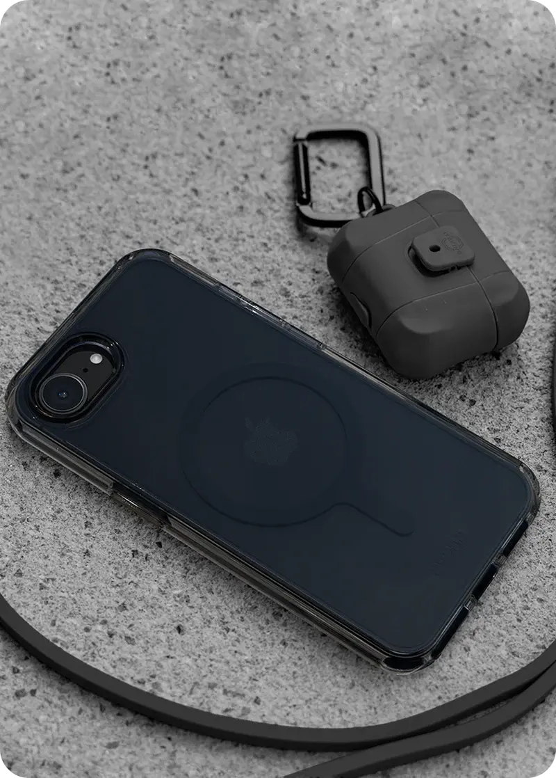 Avana Ice MagSafe Case for iPhone 16e - Ash