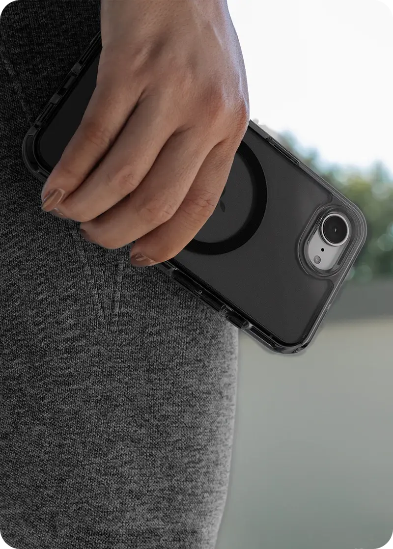 Avana Ice MagSafe Case for iPhone 16e - Ash