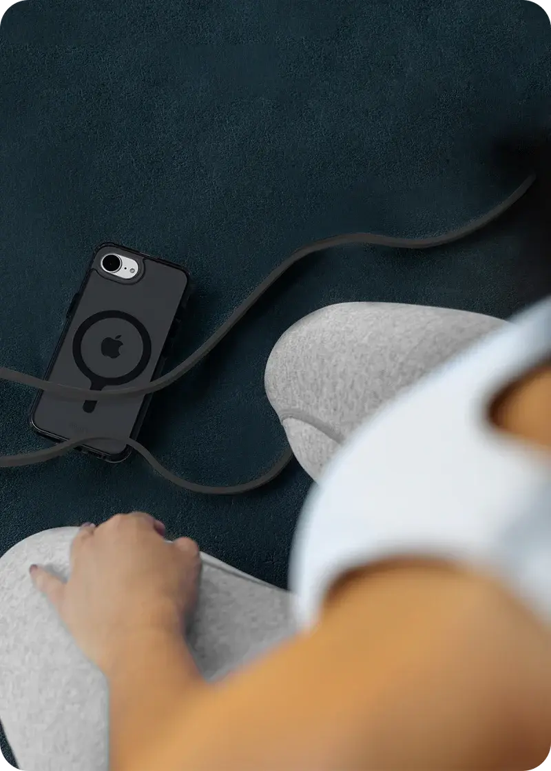 Avana Ice MagSafe Case for iPhone 16e - Ash