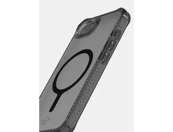 ITSKINS Hybrid R Vapor with Magsafe Case For iPhone 16e - Smoke