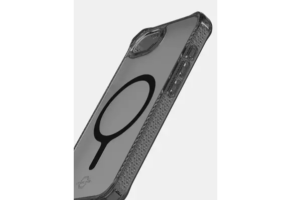 ITSKINS Hybrid R Vapor with Magsafe Case For iPhone 16e - Smoke