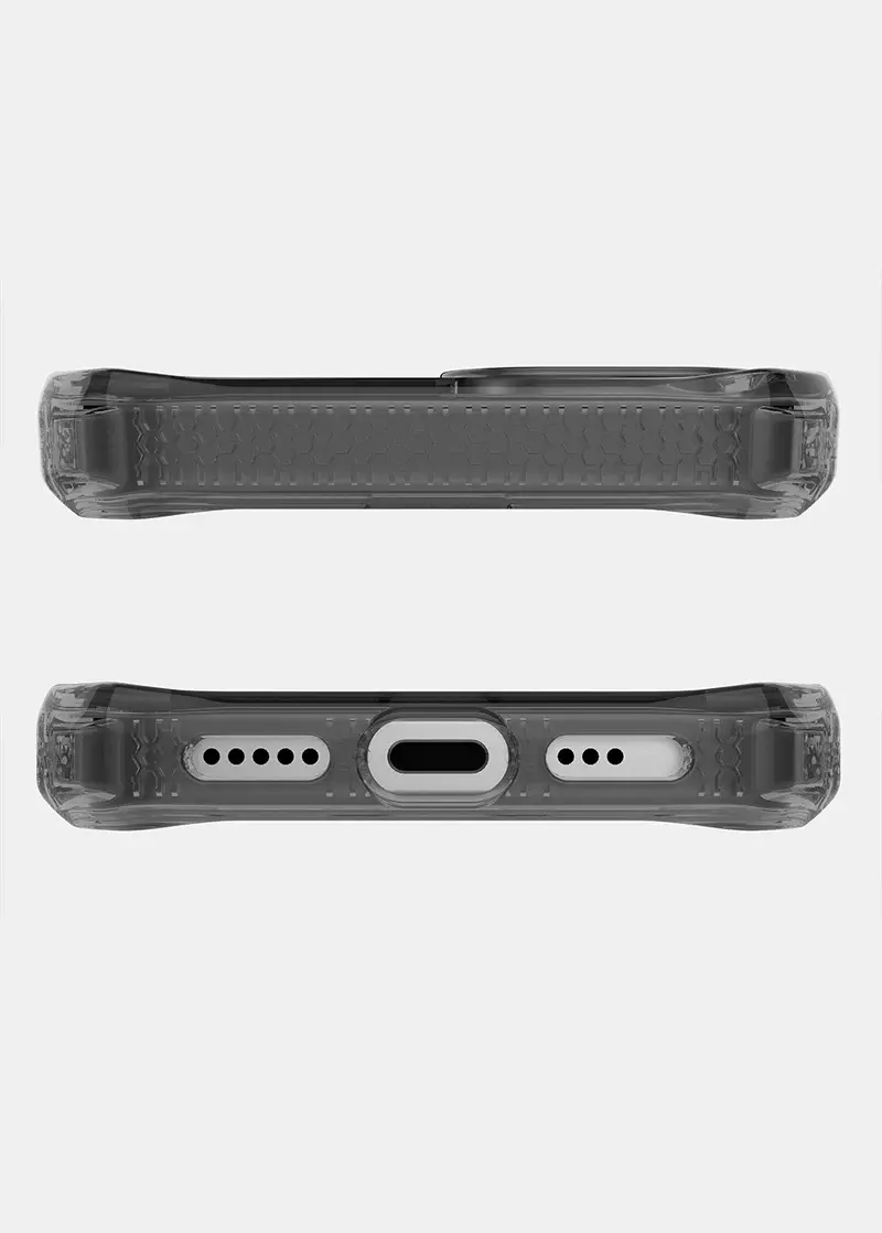 ITSKINS Hybrid R Vapor with Magsafe Case For iPhone 16e - Smoke