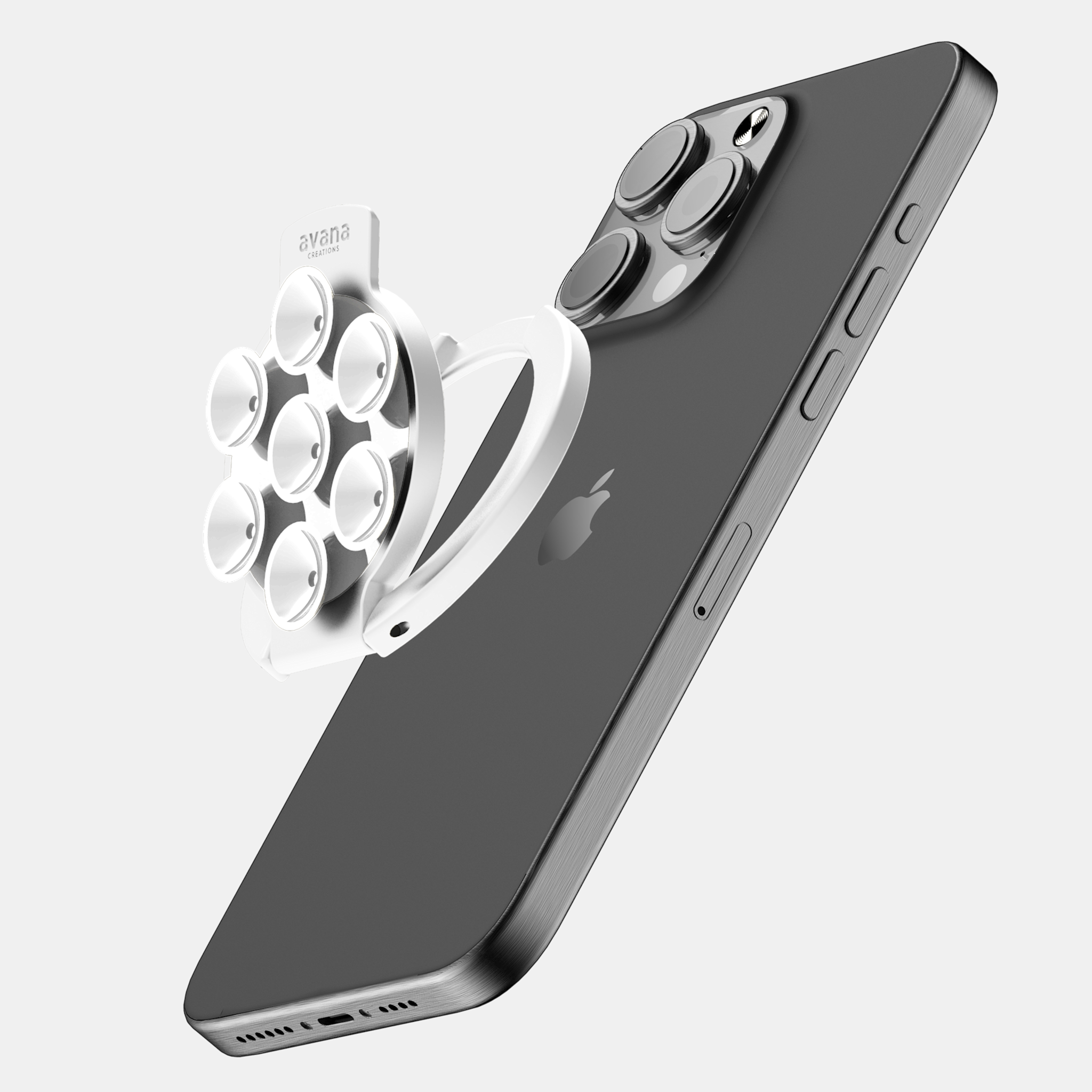 Avana Stick on MagSafe 360 Stand  - White