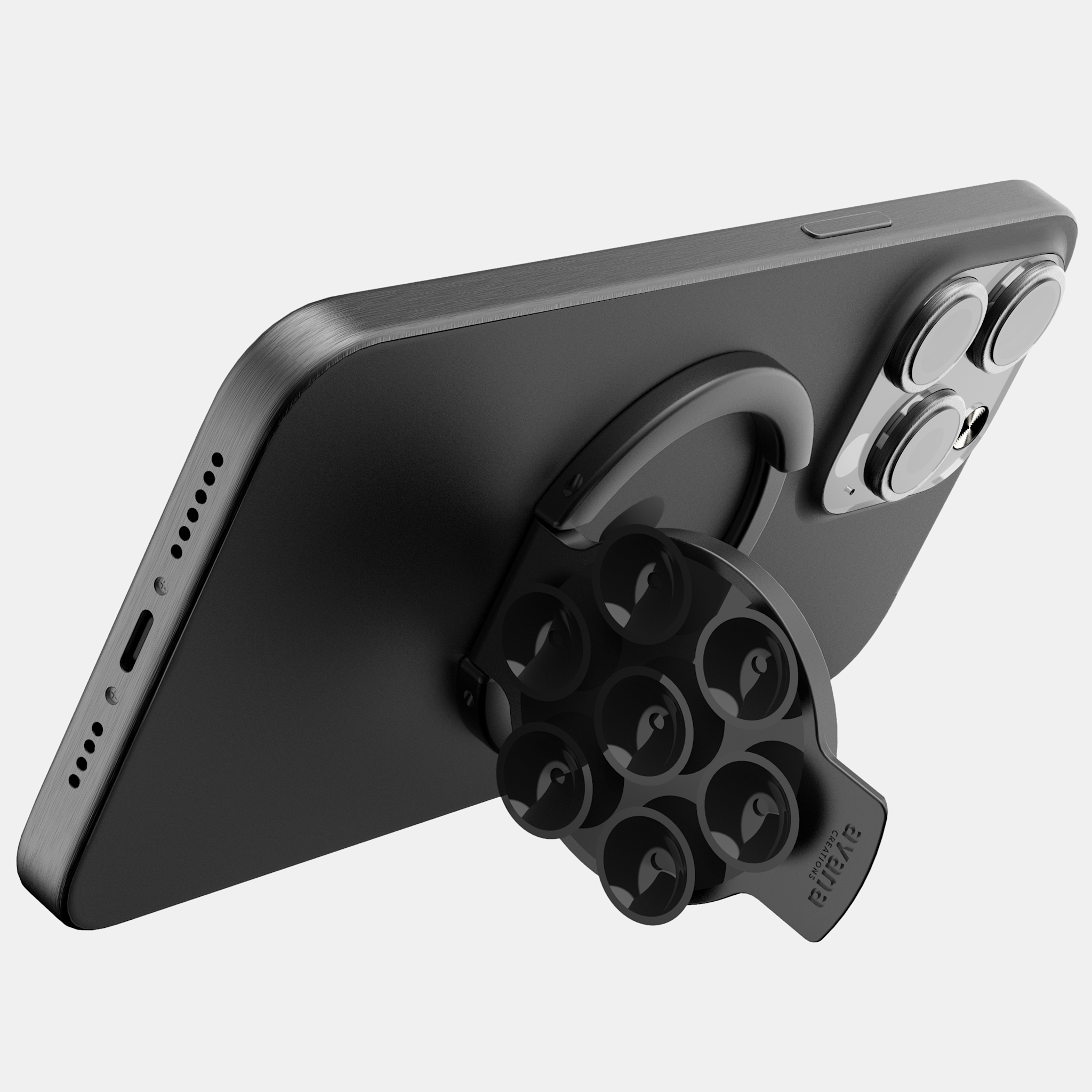 Avana Stick on MagSafe 360 Stand - Black