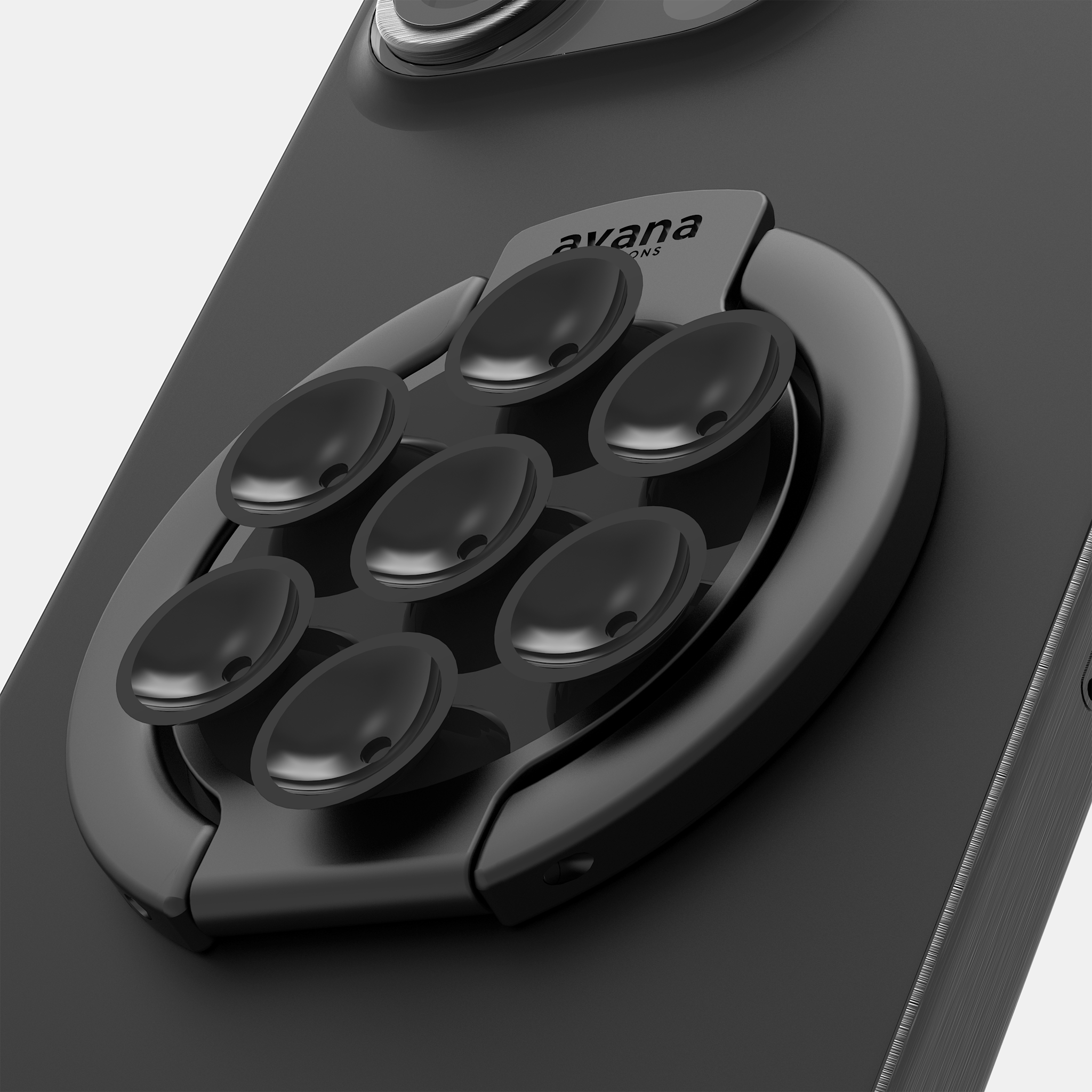 Avana Stick on MagSafe 360 Stand - Black