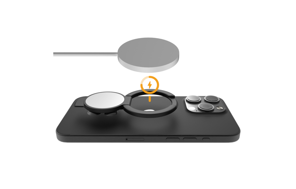 Avana Stick on MagSafe 360 Stand - Black